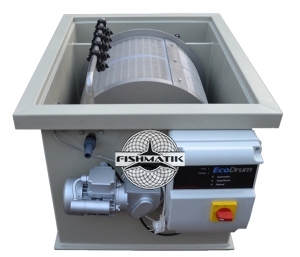 Механический микросетчатый фильтр Adriyatik FMT002, очистка сточных вод и удаление взвесей в УЗВ